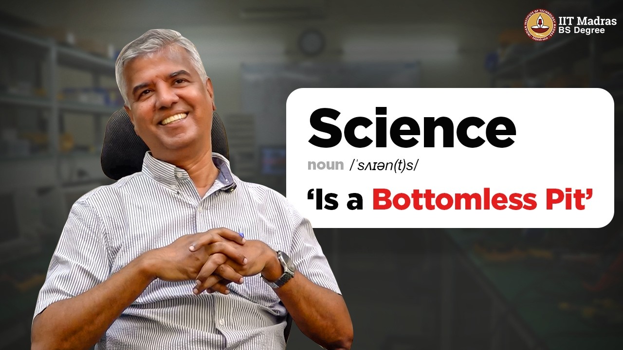 Богач тот, кто учится | Бакалавр электронных систем, IIT Madras - Профессор Баладжи Шринивасан