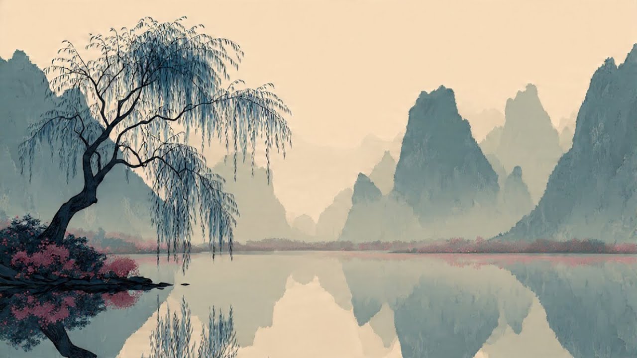 Quiet River Dream 靜江夢 | Relaxing & Soothing 放鬆療癒 | Flute, Guqin & Pipa 笛子, 古琴 & 琵琶 | Instrumental 器樂