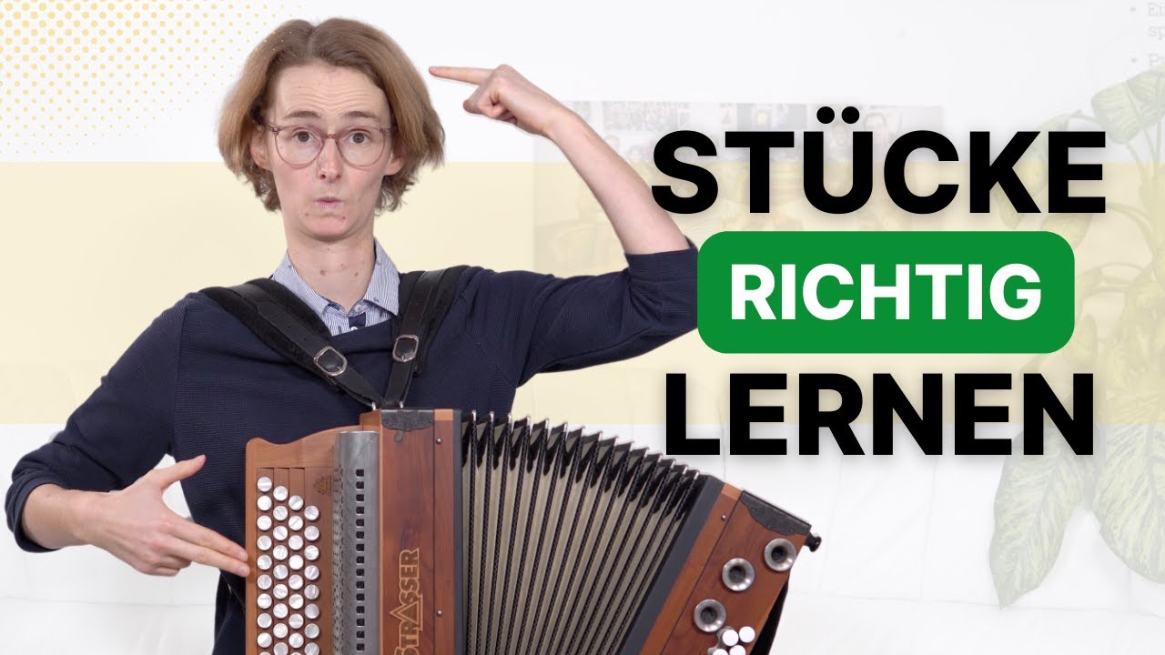 So lernst du in 5 Schritten ein Harmonika-Stück richtig