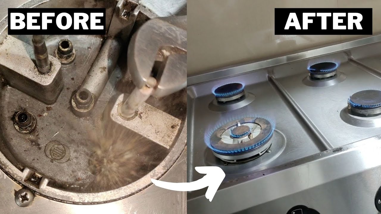 Baradong Kalan Paano Ayusin? How to Repair Gas Stove? De-clogging| Slow Flame, Gas Top, Turbo, Cook