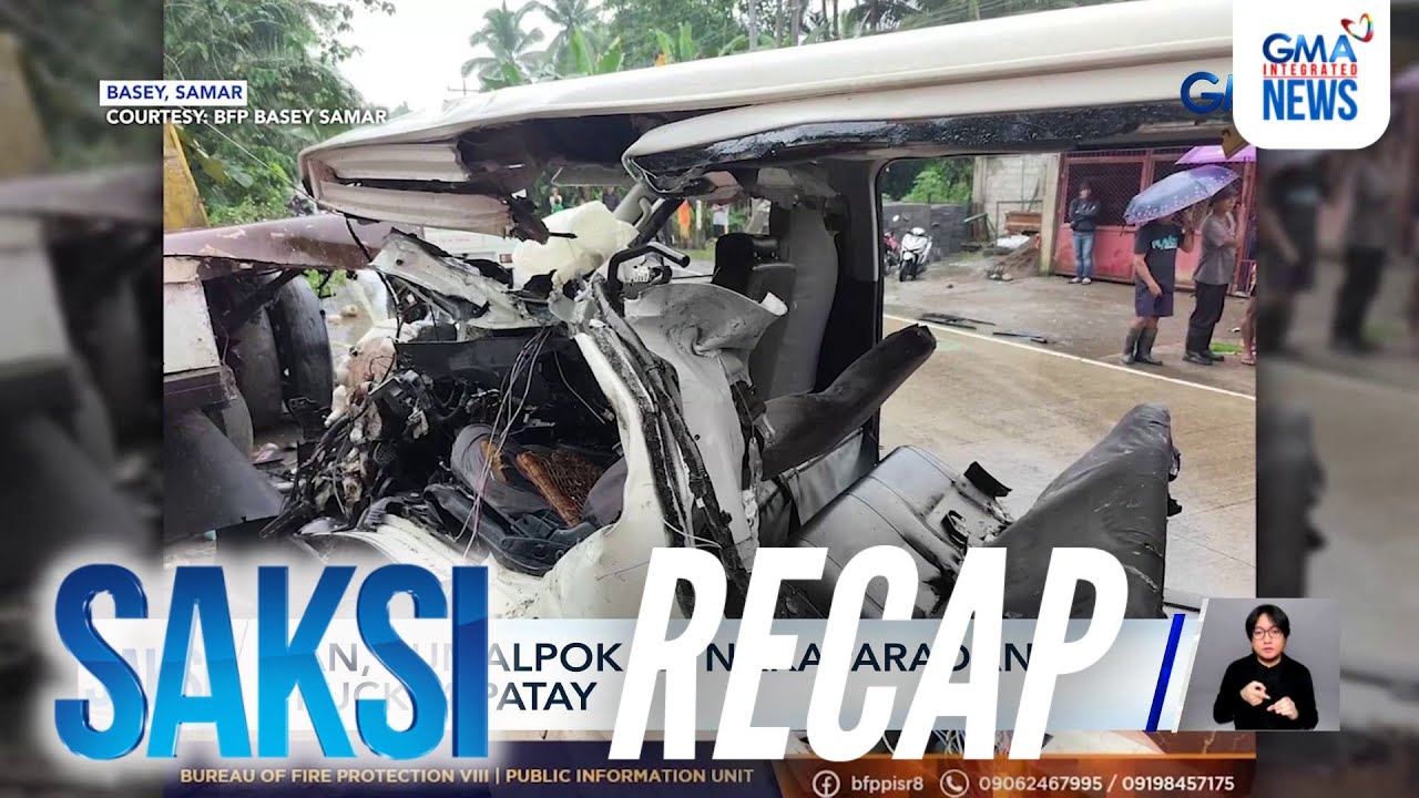 Saksi: (Part 3) Van, sumalpok sa nakaparadang truck; Glaiza de Castro... | Saksi