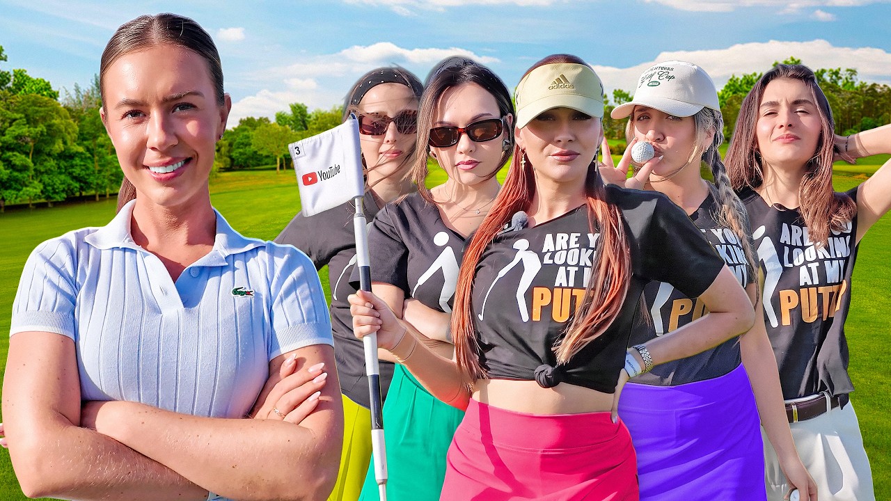 КУБОК YOUTUBE GOLF CREATORS!! при участии Bambino Becky, Stunt Pegg, Gee Nelly, Amy & Sophie Stone