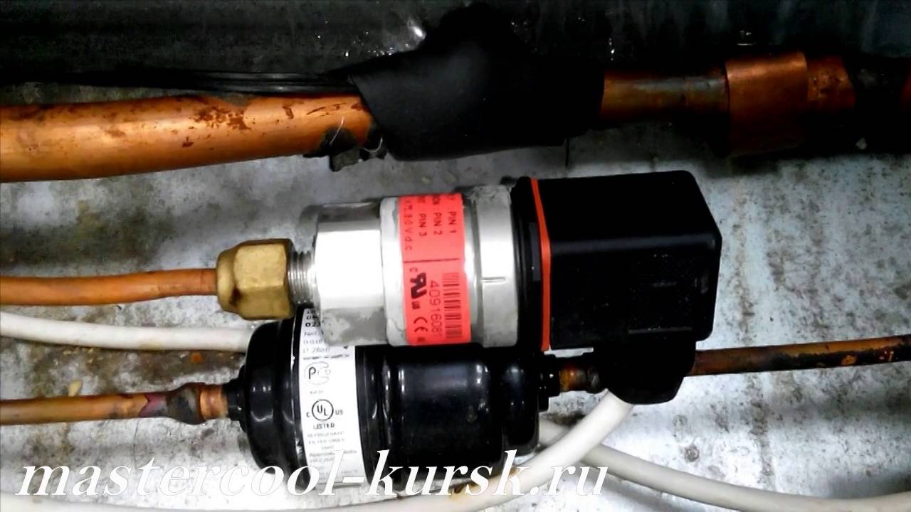 Контроллер Danfoss EKC 414  Замена датчика давления