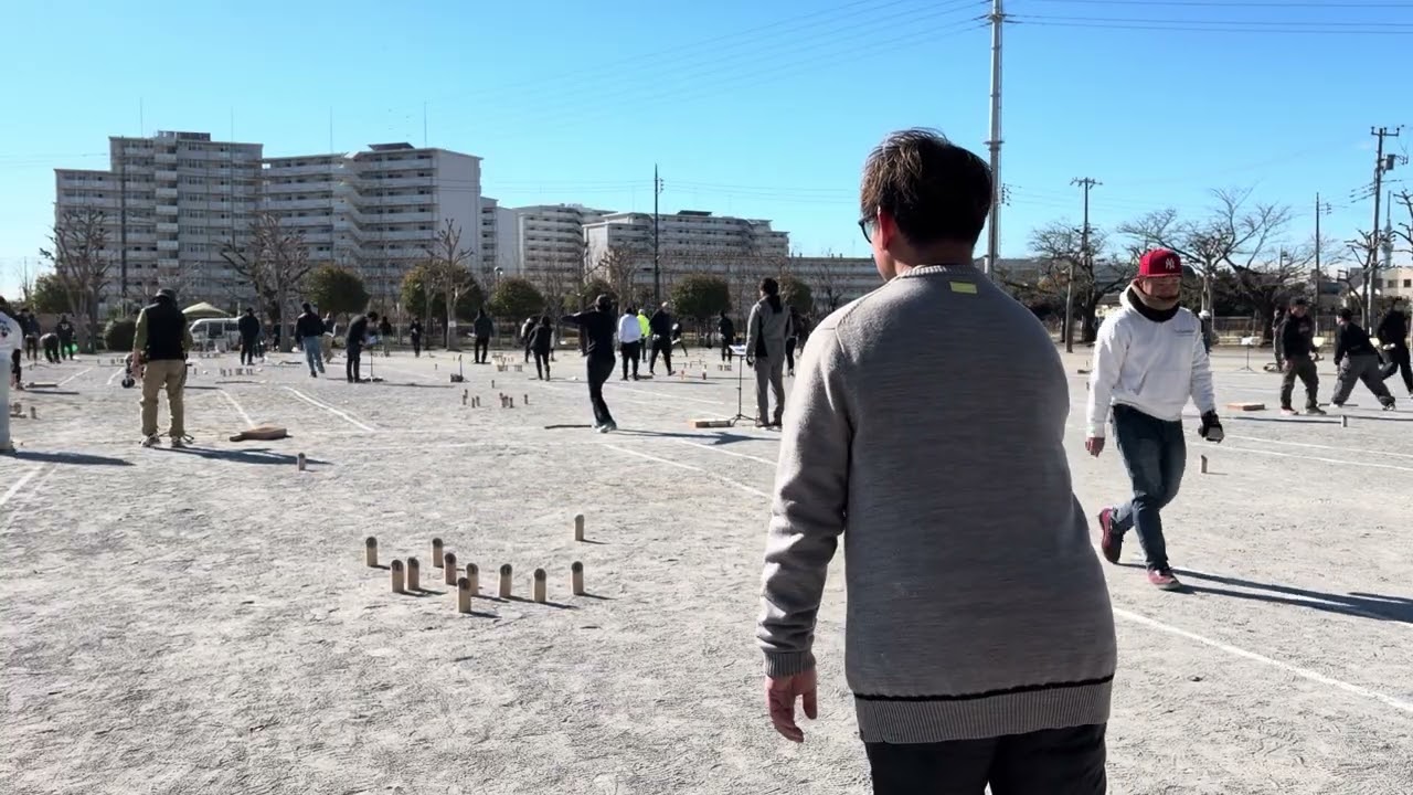第11回葛飾モルックシングルス1次予選  カッキーvs ひできち　2026.1.25