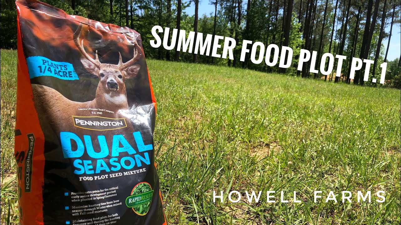 Pennington Dual Season Summer  Food Plot Pt.1