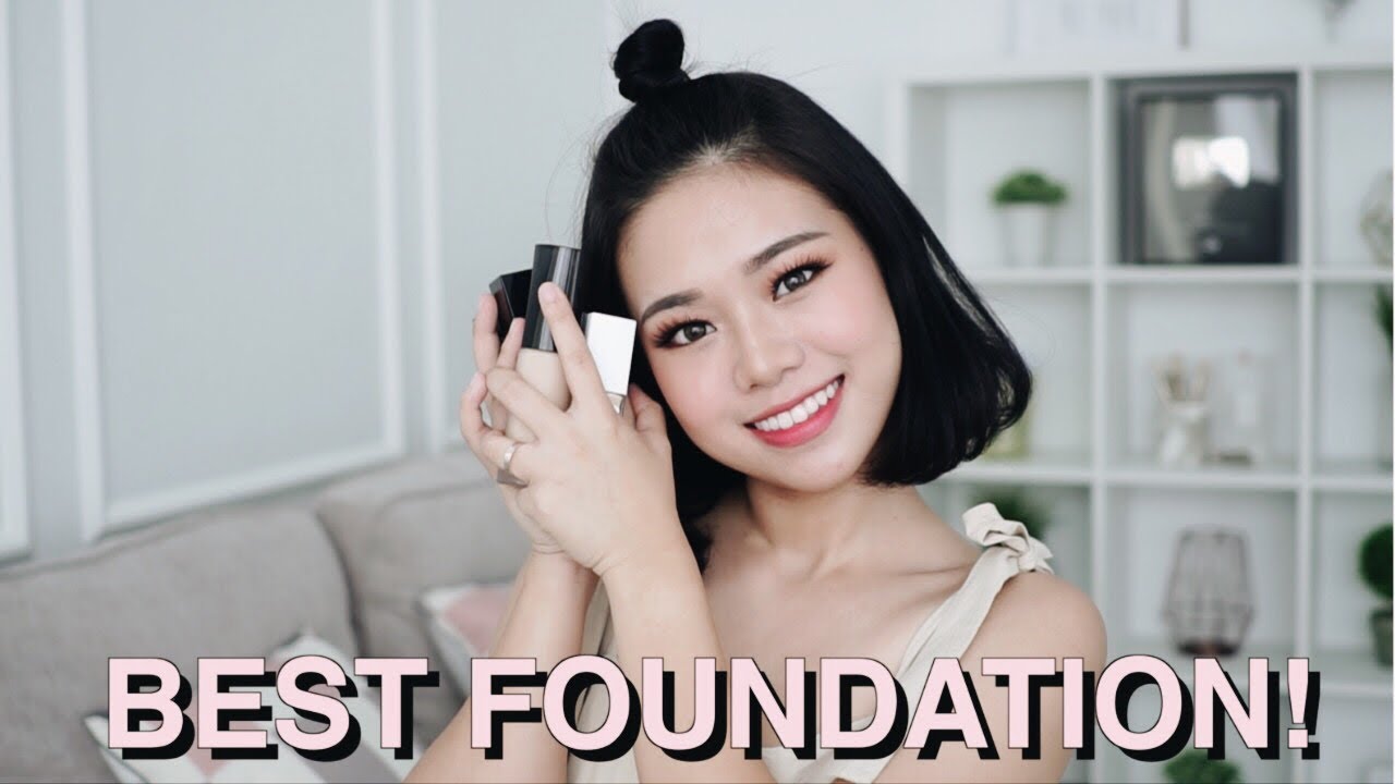 MY TOP 5 FAVORITE FOUNDATION! drugstore & highend