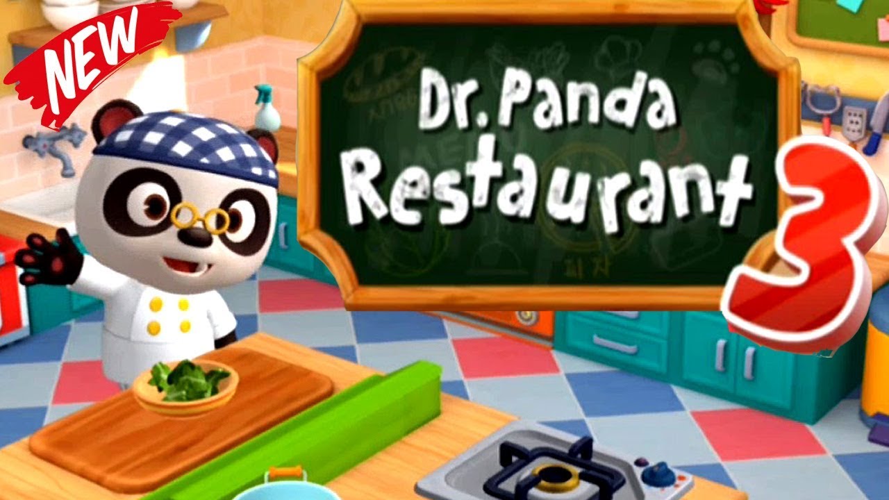 Dr Panda Restaurant 3 -  Get cooking and make delicious food!