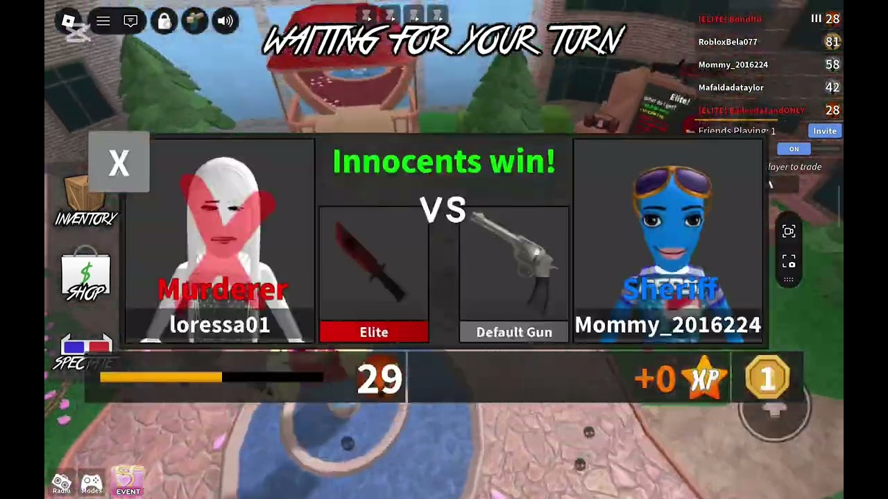 Mm2 gameplay 