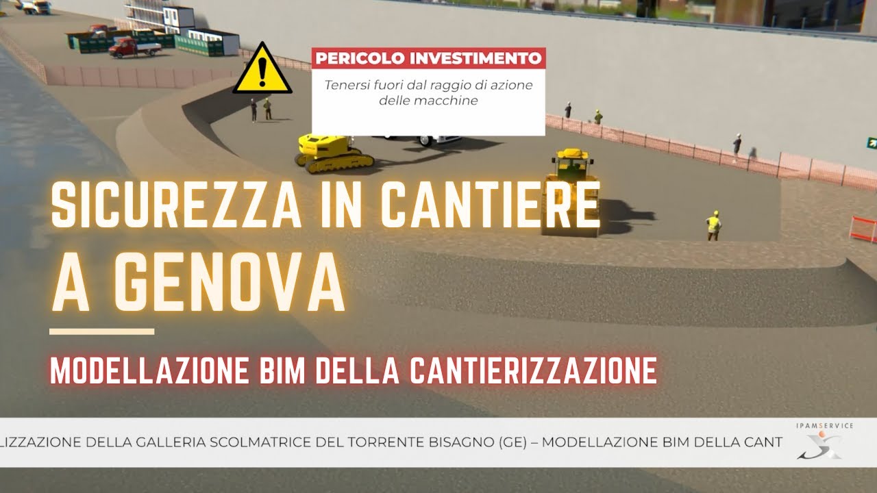 Sicurezza in cantiere - Galleria Scolmatrice del Torrente Bisagno