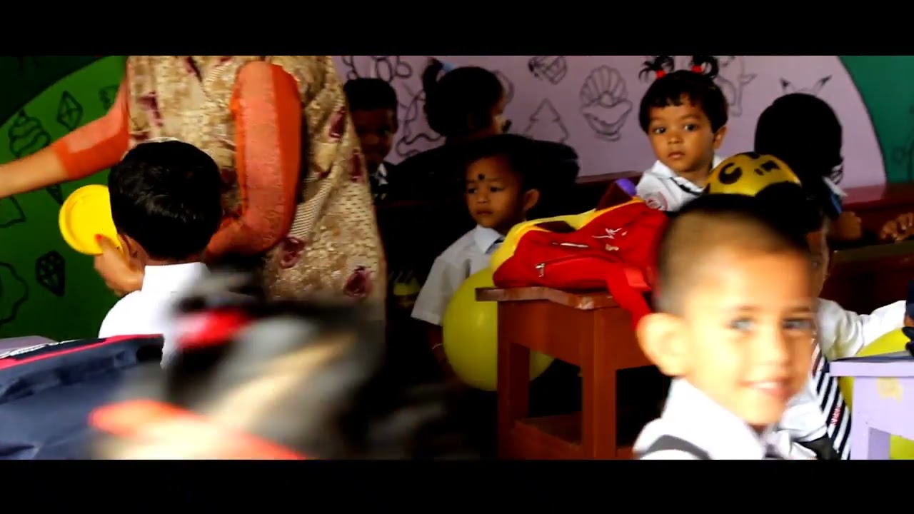 First Day of Nursery Classes , Session  2022-23. Spring Dales Academy:Bhangarpar