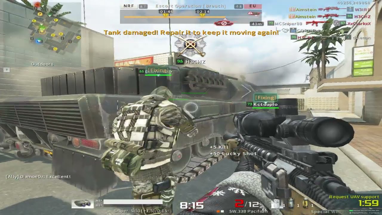 [AVA] Breach | ASW.338 Pacifism full gameplay