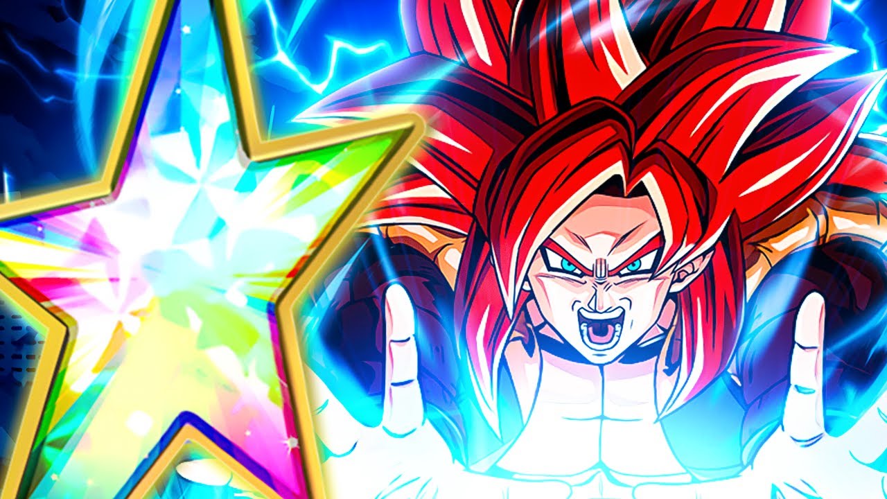 RAINBOW EZA LR SSJ4 GOGETA!!!!!!!!!!!!!!!!!! (DBZ: Dokkan Battle)