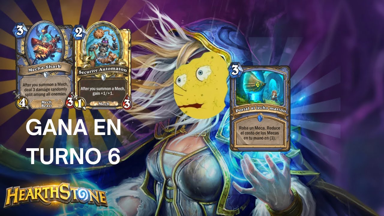 |HEARTHSTONE EN ESPAÑOL| Mago robots, magnetismo, aggro, stompp, por que no tenerlo todo ?