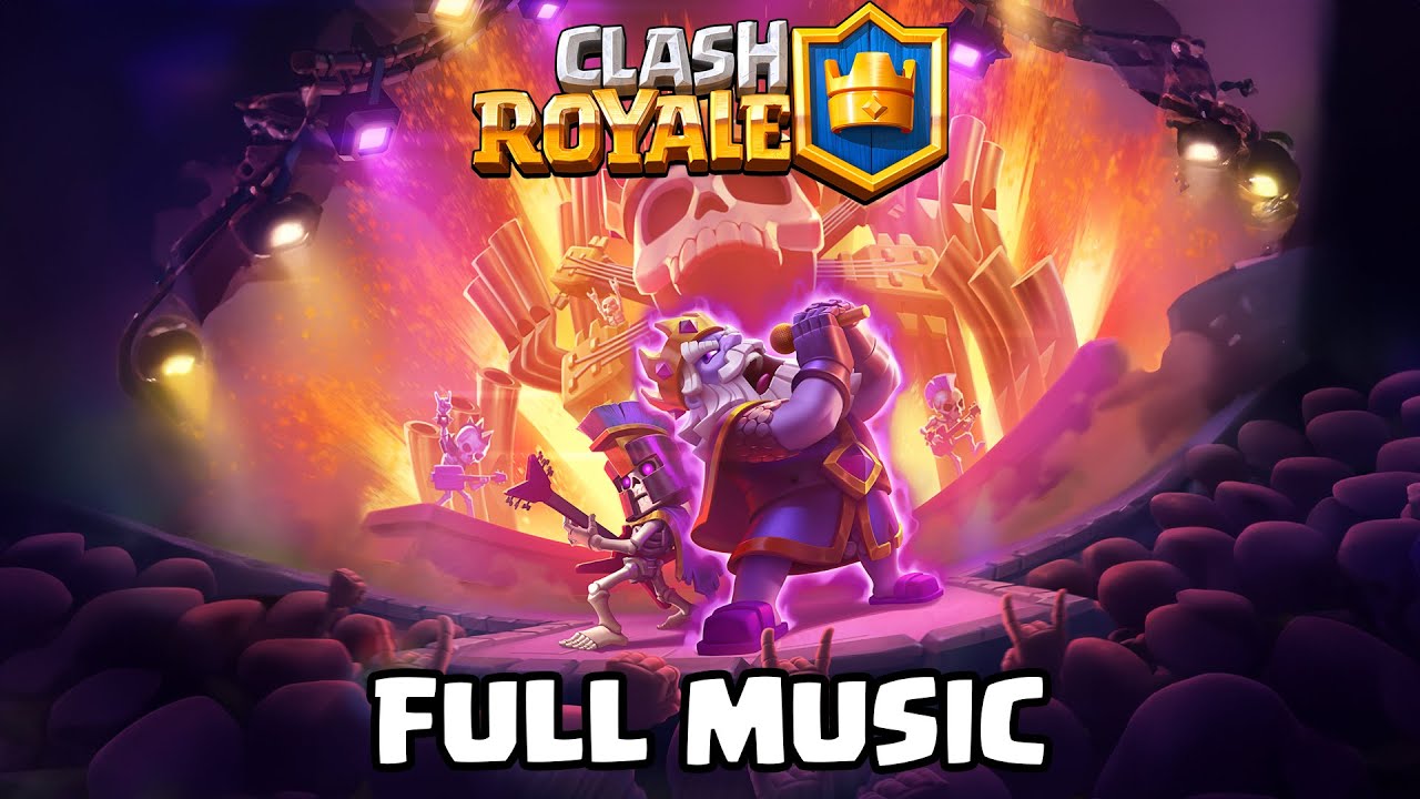 Clash Royale - Rock & Rule FULL Lobby And Battle Music