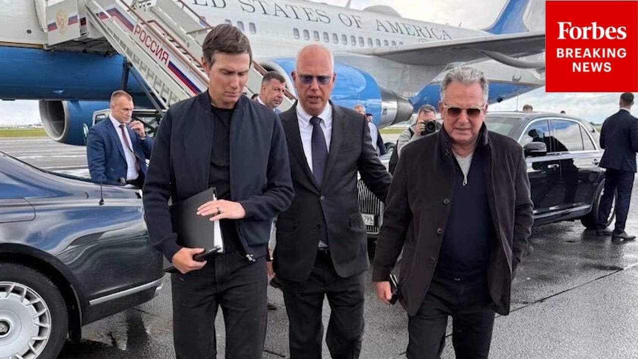 JUST IN: Newly Obtained Photo Shows Steve Witkoff, Jared Kushner With Putin's Envoy In Moscow