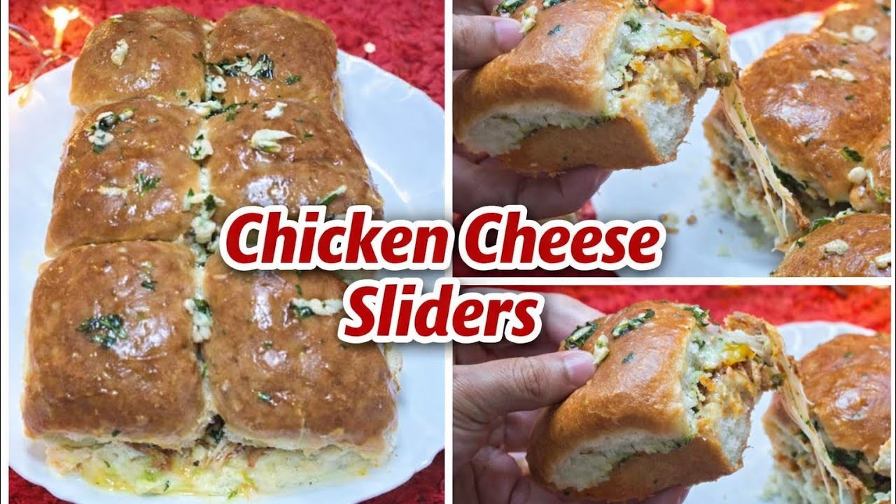 Ramadan Series Ep 4: Iftaar special super soft & tasty  Chicken Cheese Sliders 