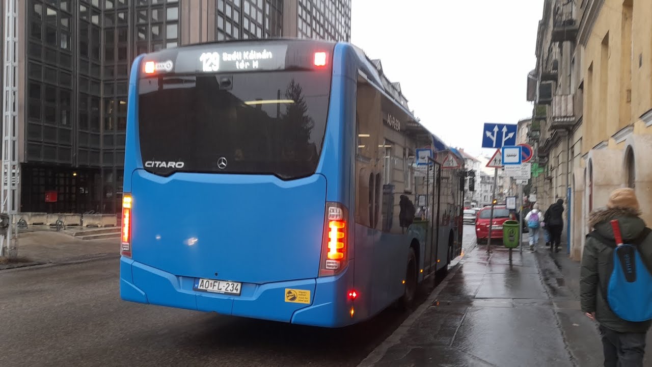2026.02.11: Mercedes-Benz Citaro C2K (AO-FL-234) a Budapesti 129-es vonalon