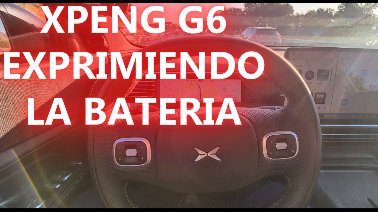 Xpeng G6 RWD al limite