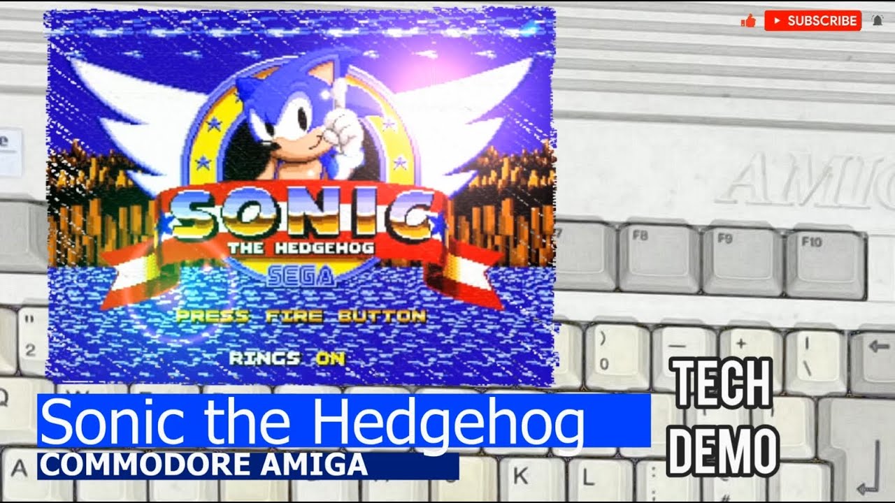 Commodore Amiga -=Sonic the Hedgehog=- tech demo
