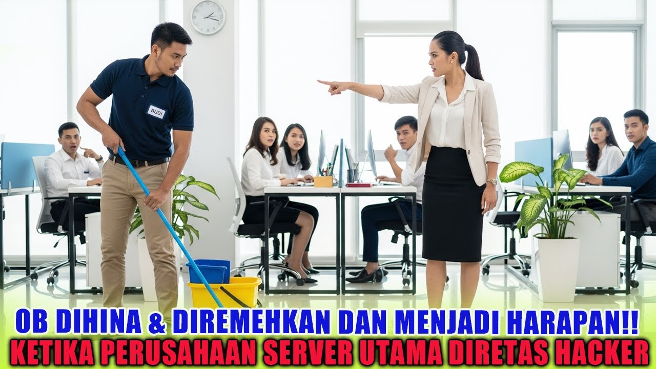 KETIKA HACKER KUASAI SERVER ,HANYA OB YANG BISA MENYELAMATKAN PERUSAHAAN❗
