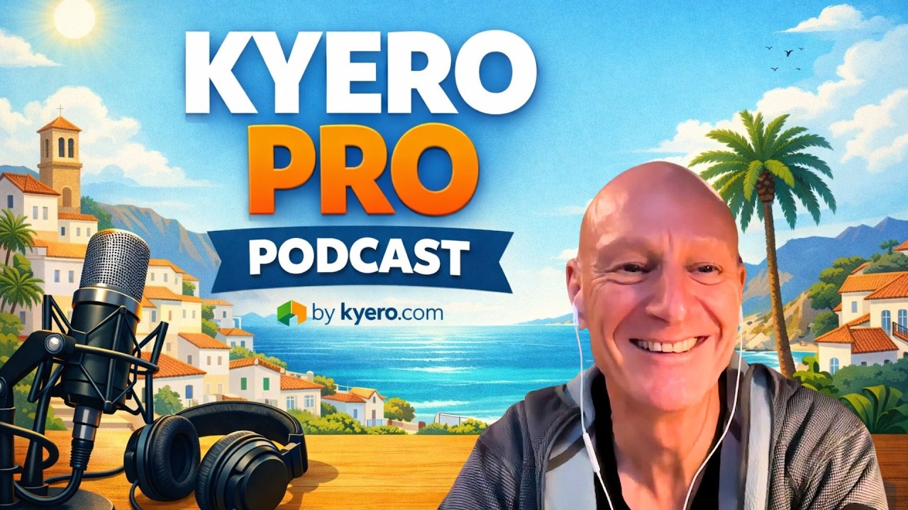 Изменения на рынке недвижимости в Испании — SEO, порталы, ИИ и лиды | Подкаст Kyero Pro, выпуск 1