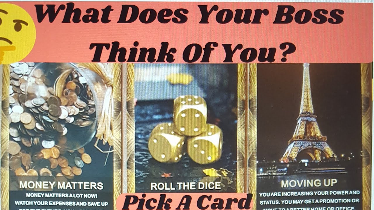 🤔What Does Your Boss Think Of You? Tarot Pick A Card Reading #bossreading #bosspickacard #bosstarot