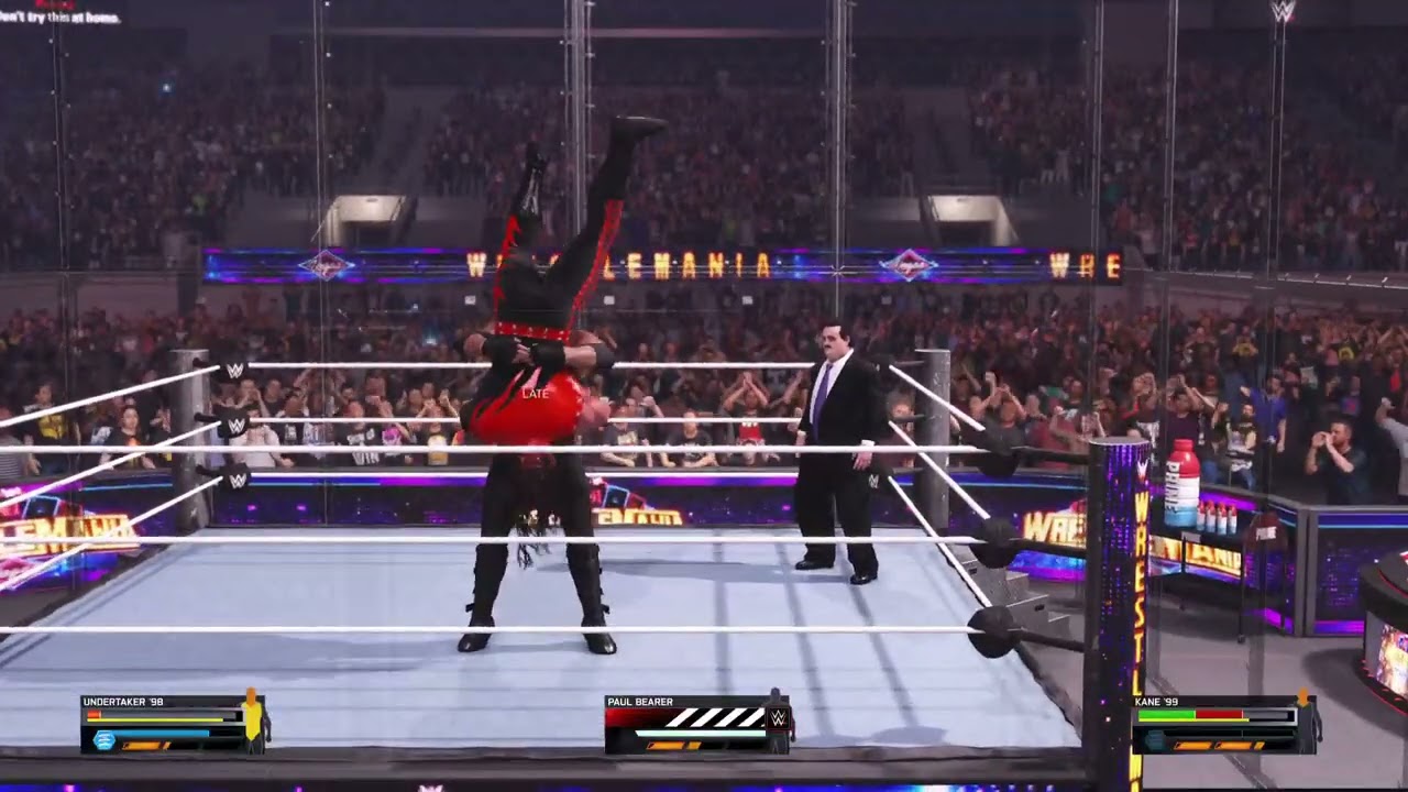 WWE 2K25! Kane '99 vs Undertaker '98 - Special Guest Referee HELL IN A CELL💯🔥