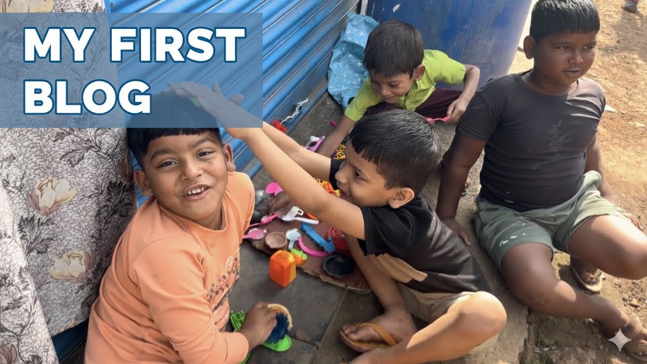 My first blog Sunday ka Chhutti Hai Bachche Khel rahi…?