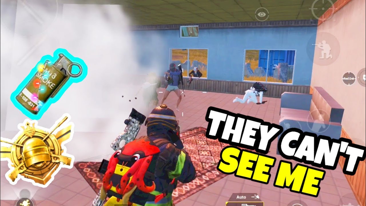 They Can't see me Because of this Legendry SMOKE! • PUBG Mobile (HINDI)