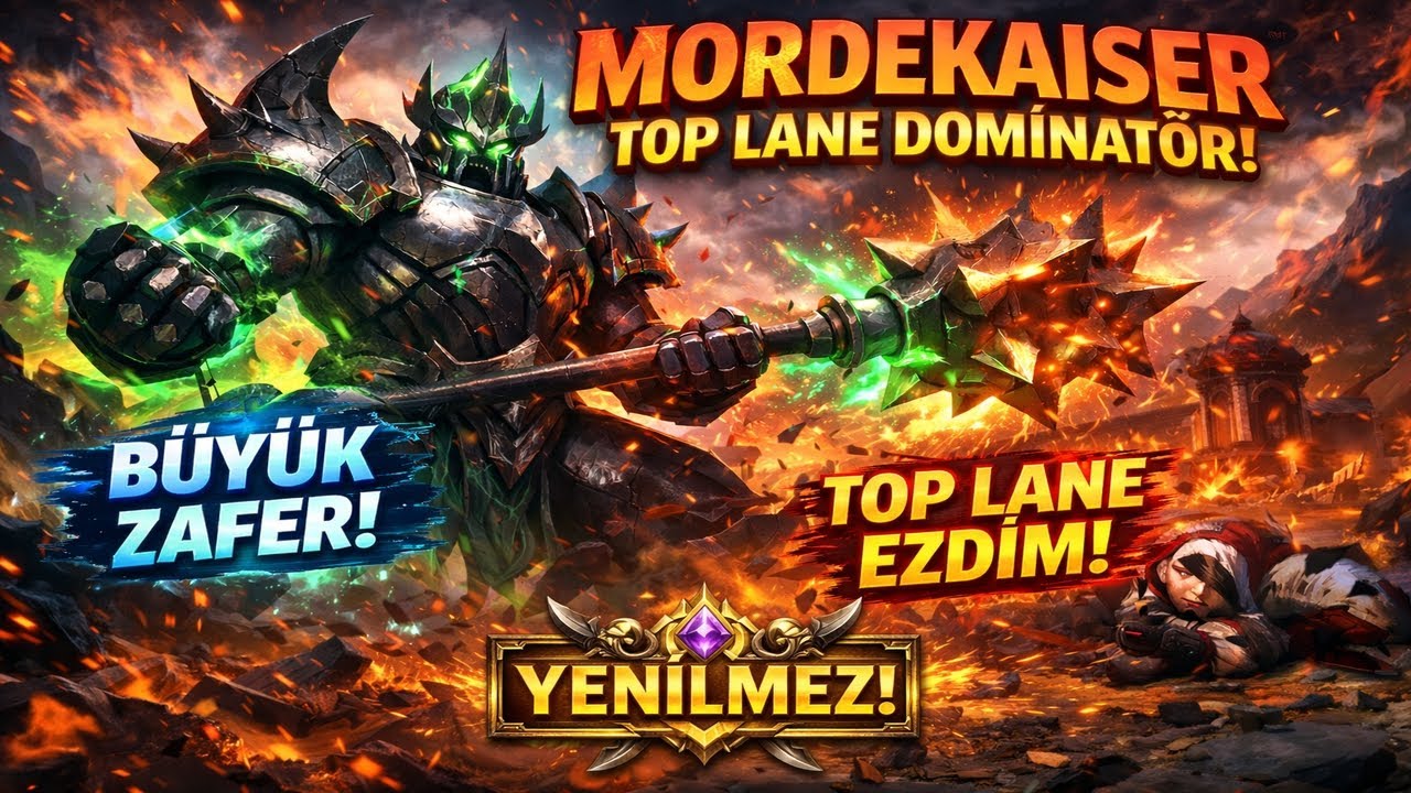 Mordekaiser TopLane / League Of Legends ( Hafif ögretici )