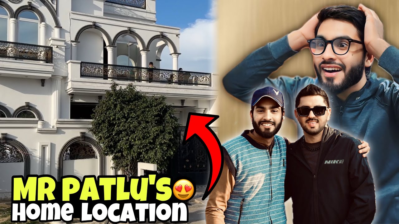 Mr patlu ky ghar ka pura rasta dikha diya😍|mr patlu home tour in video🏡|Famous tiktoker Mr patlu😎