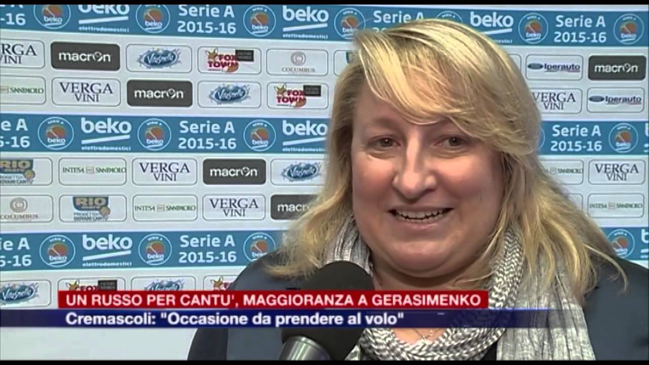Etg - La Pallacanestro Cantù parla russo