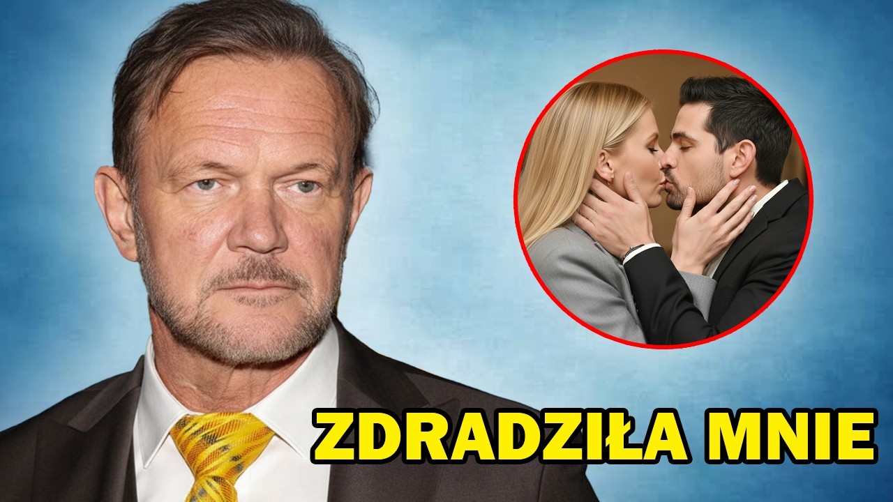 Gorzka prawda o Cezarym Pazurze: odkrył, że żona zdradza go z kimś, kogo nigdy by się nie spodziewał