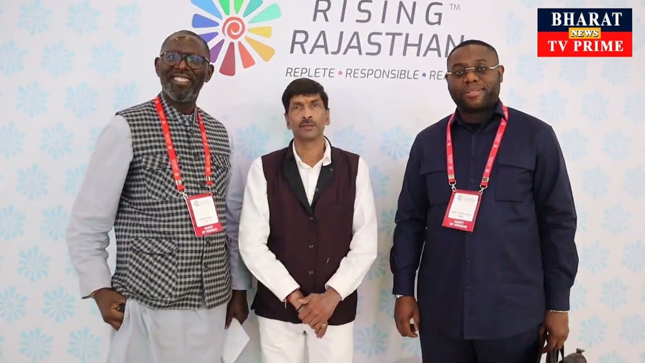 Interview with Foreign Delegates @Rising Rajasthan 2024 | Bharat News Tv Prime