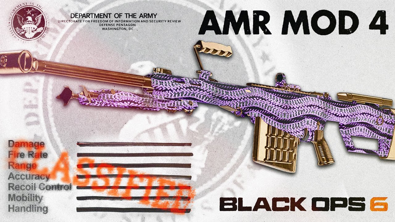 THIS AMR MOD 4 LOADOUT IS WILD 🤯