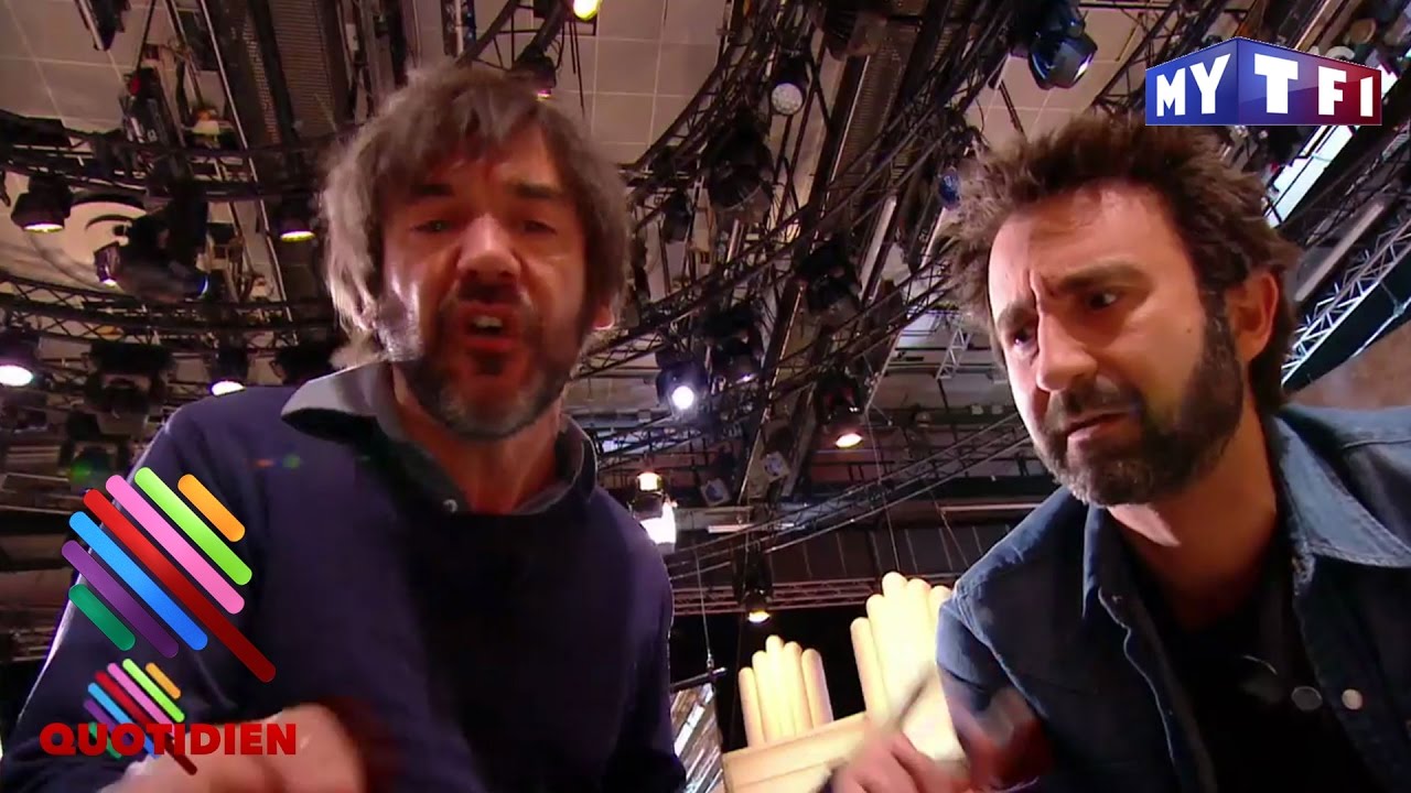 Regardez le sketch censur&eacute; de Mathieu Mad&eacute;nian & Thomas VDB - Quotidien du 15/3