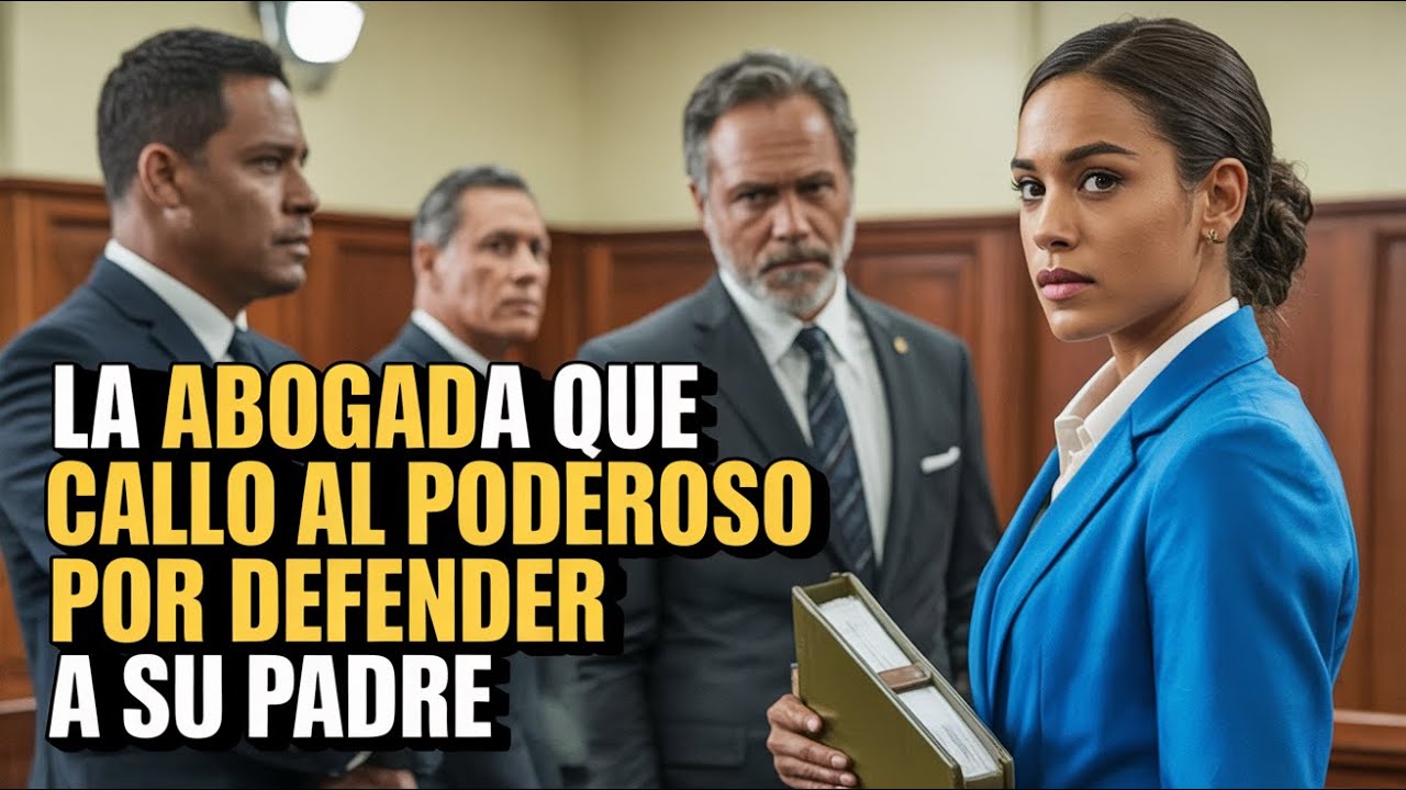 REVELADO: La JOVEN ADVOGADA DEFENSORA que sorprendió al RICO ABOGADO al defender a su PROPIO PADRE