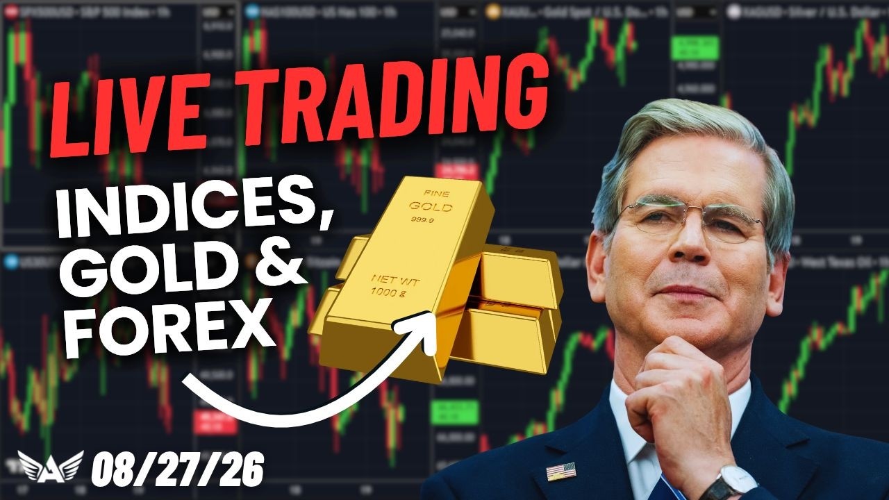 LIVE Trading Gold, Nasdaq, Forex | A1 Trading Show