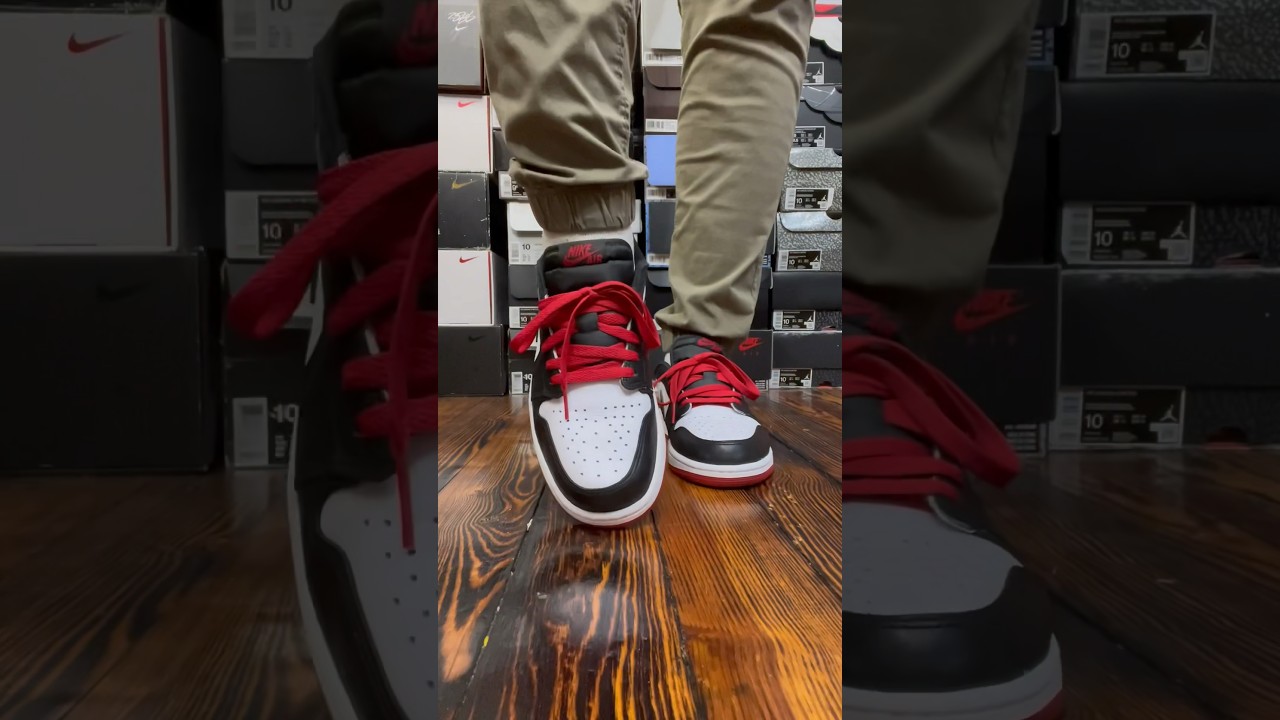 On-Feet Look: Jordan 1 Low “Black Toe” | The Sneaker Teacher