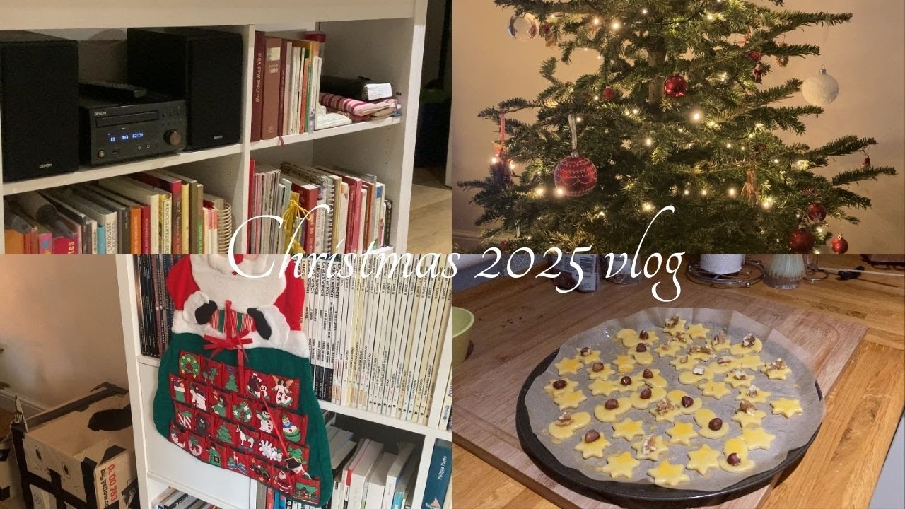 christmas slice of life vlog | christmas 2025 vlog, kpop unboxing, walks, crochet, etc.𐙚˙⋆.˚