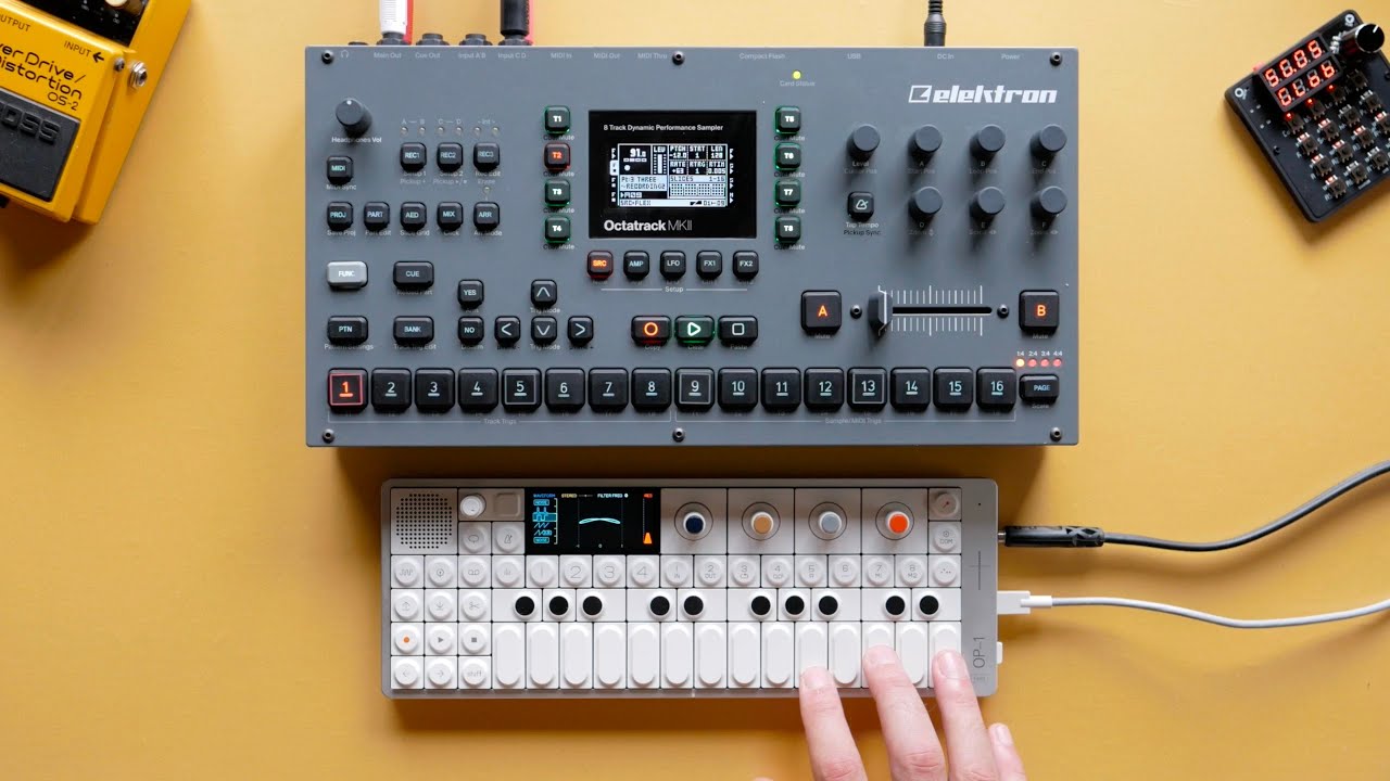 🔴 OCTATRACK is BACK!!! making Beats on Elektron's Classic Sampler