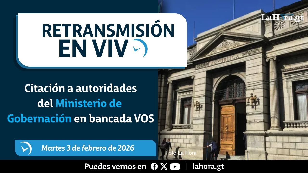 Retransmisión: Citación a autoridades del Ministerio de Gobernación en bancada VOS