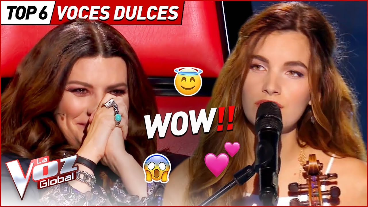 Las voces m&aacute;s DULCES y ANGELICALES de La Voz