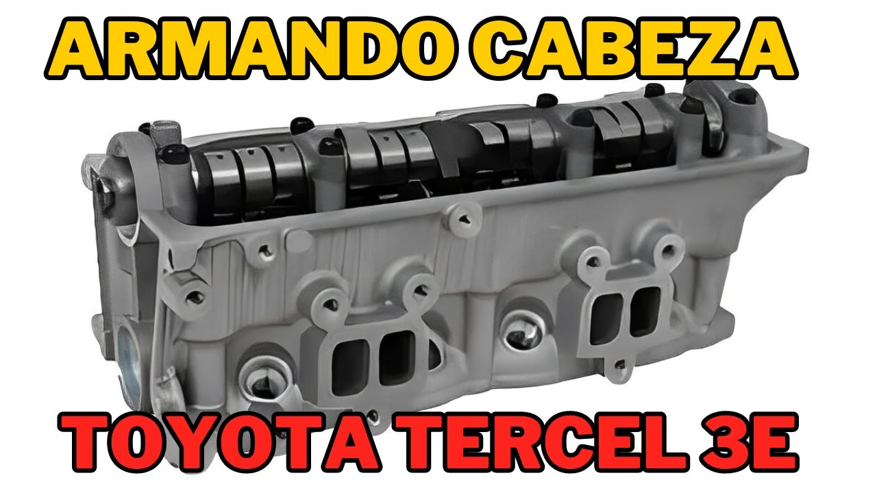 Como Armar la Cabeza de TOYOTA TERCEL 3E @aventuraselamiguis