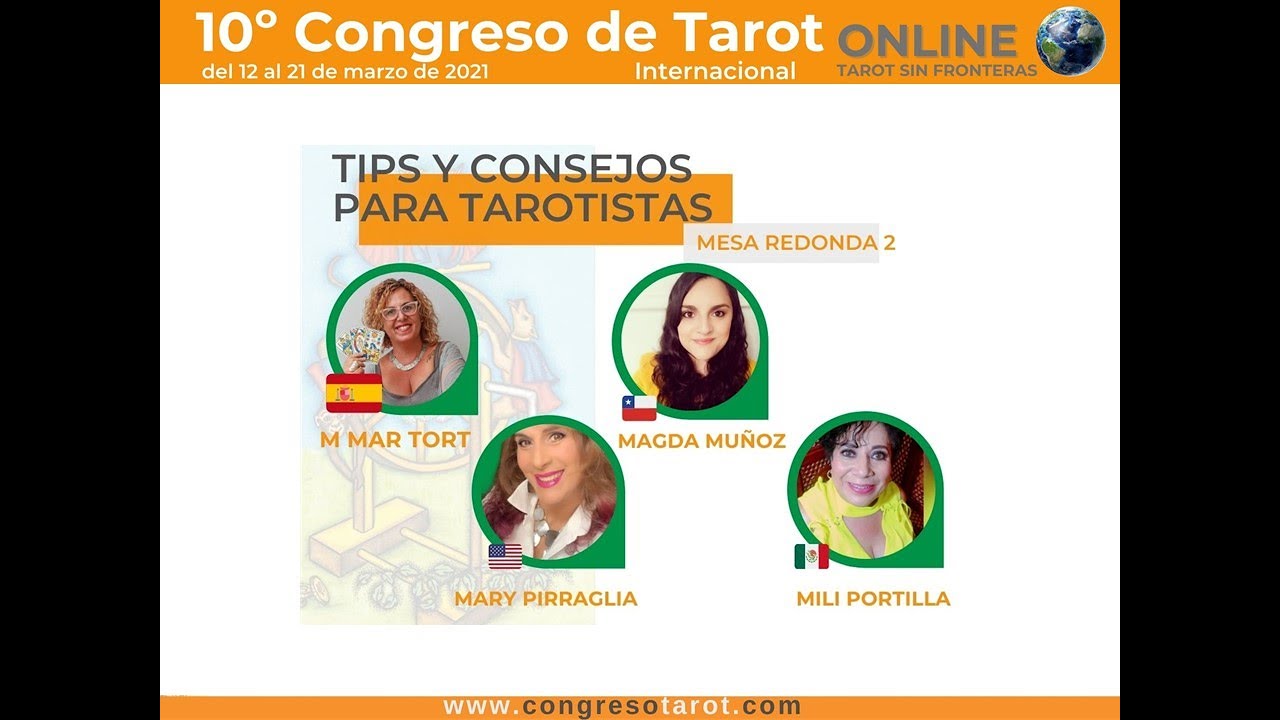 10º Congreso de Tarot Online / Mesa Redonda / Tips y Consejos para Tarotistas