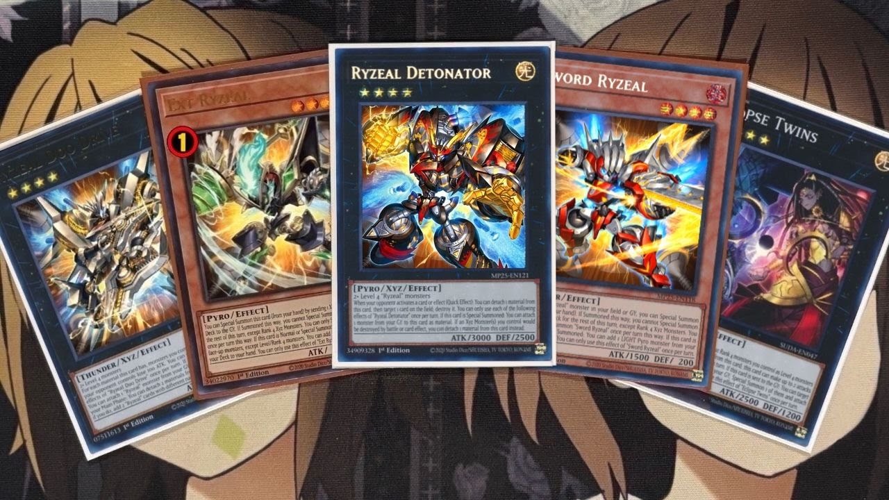 My Pure Ryzeal Yugioh Deck Profile for Post September 2025 Banlist