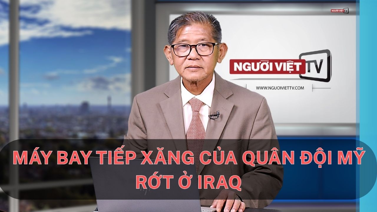 Máy bay tiếp xăng của quân đội Mỹ rớt ở Iraq