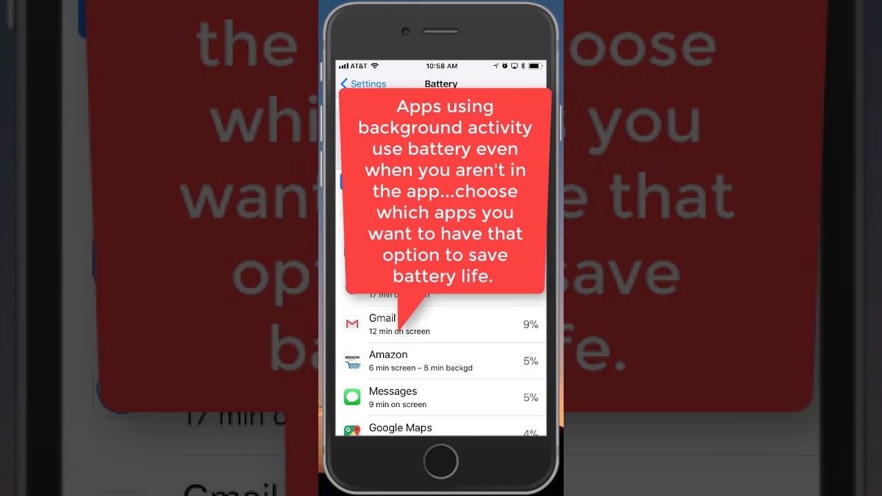 Learn how to save your battery on an iPhone or iPad
