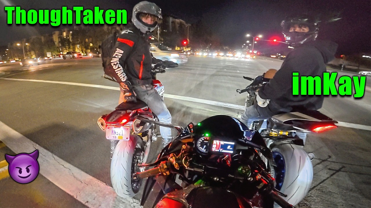 Stretched Ninja H2 Night Ride Gone WRONG 😅