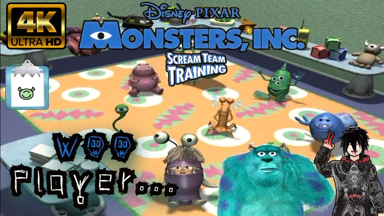W̶͍̥̟͕͜͝o̶̭̪̹̲͐̾o̷̪̠̟͓̓ Plays... Disney•Pixar Monsters, Inc.: Scream Team Training [No Commentary]